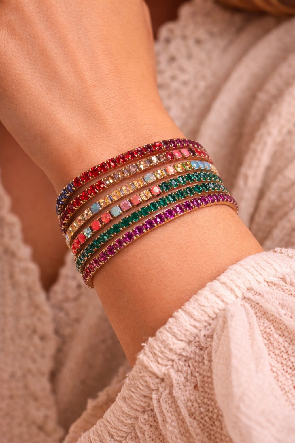 Pulseras Tennis